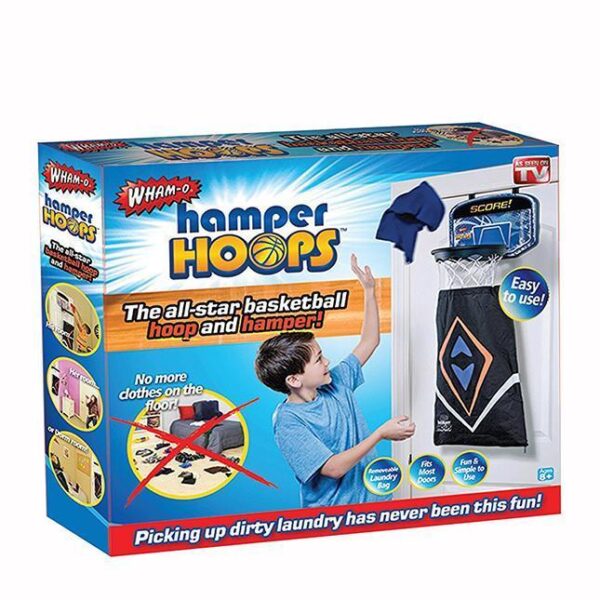 Hamper Hoops - Кош 2 во 1
